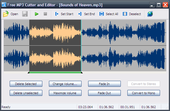 Free MP3 Cutter and Editor 2.6