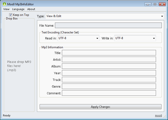 Moo0 Mp3 Info Editor 1.23