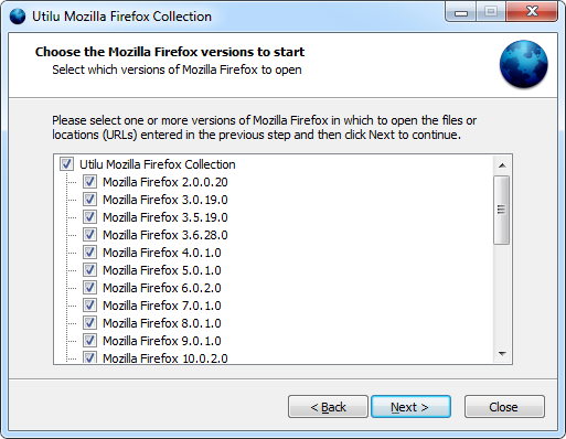 Mozilla Firefox Collection 1.0.9.0