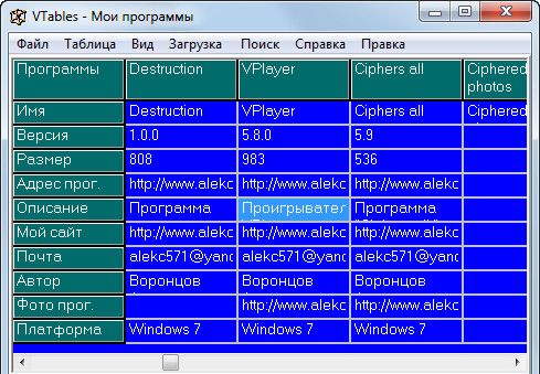 VTables 1.4